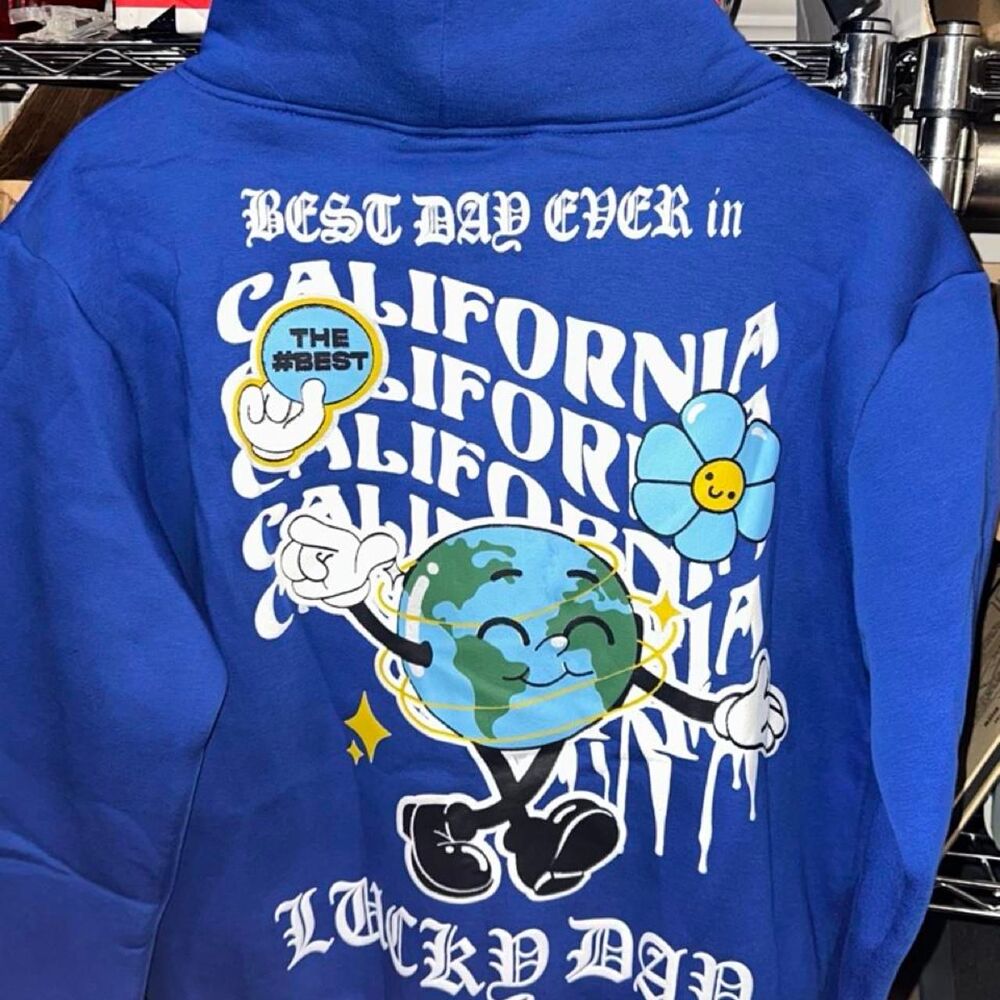 Men's Blue Hoodie
